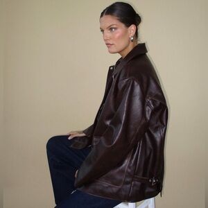 Vegan Leather Jacket